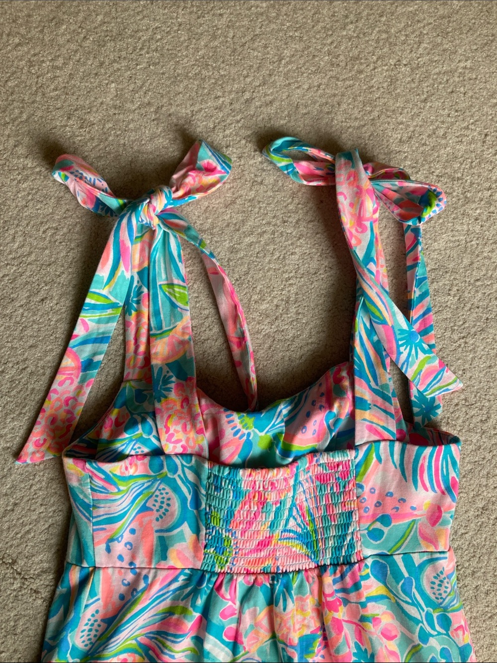 Lily Pulitzer Maleka maxi dress in tropical punch print - Picture 7 of 9